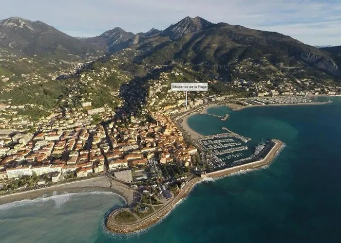 شقة Menton: 3p Avec Terrasse, Parking, Proche Plages Et Centre - Fr-1-196-230 *